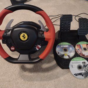 Thrustmaster Ferrari Racing Wheel and Pedals for PC and Xbox One